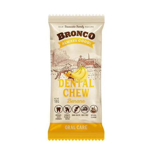 Free Bronco Dental Chew Banana 18g
