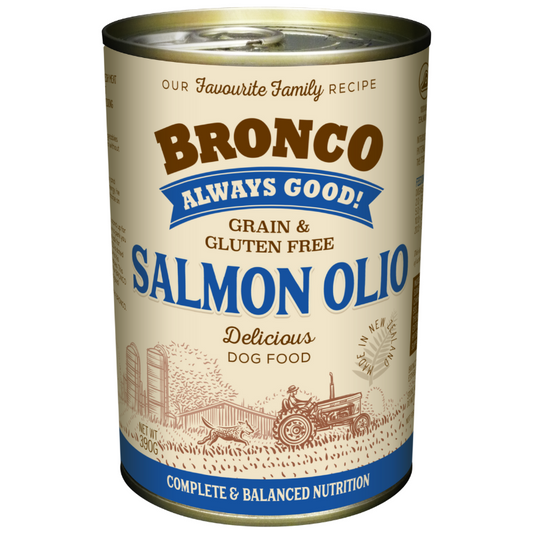 Bronco Salmon Olio For Dogs - 390g