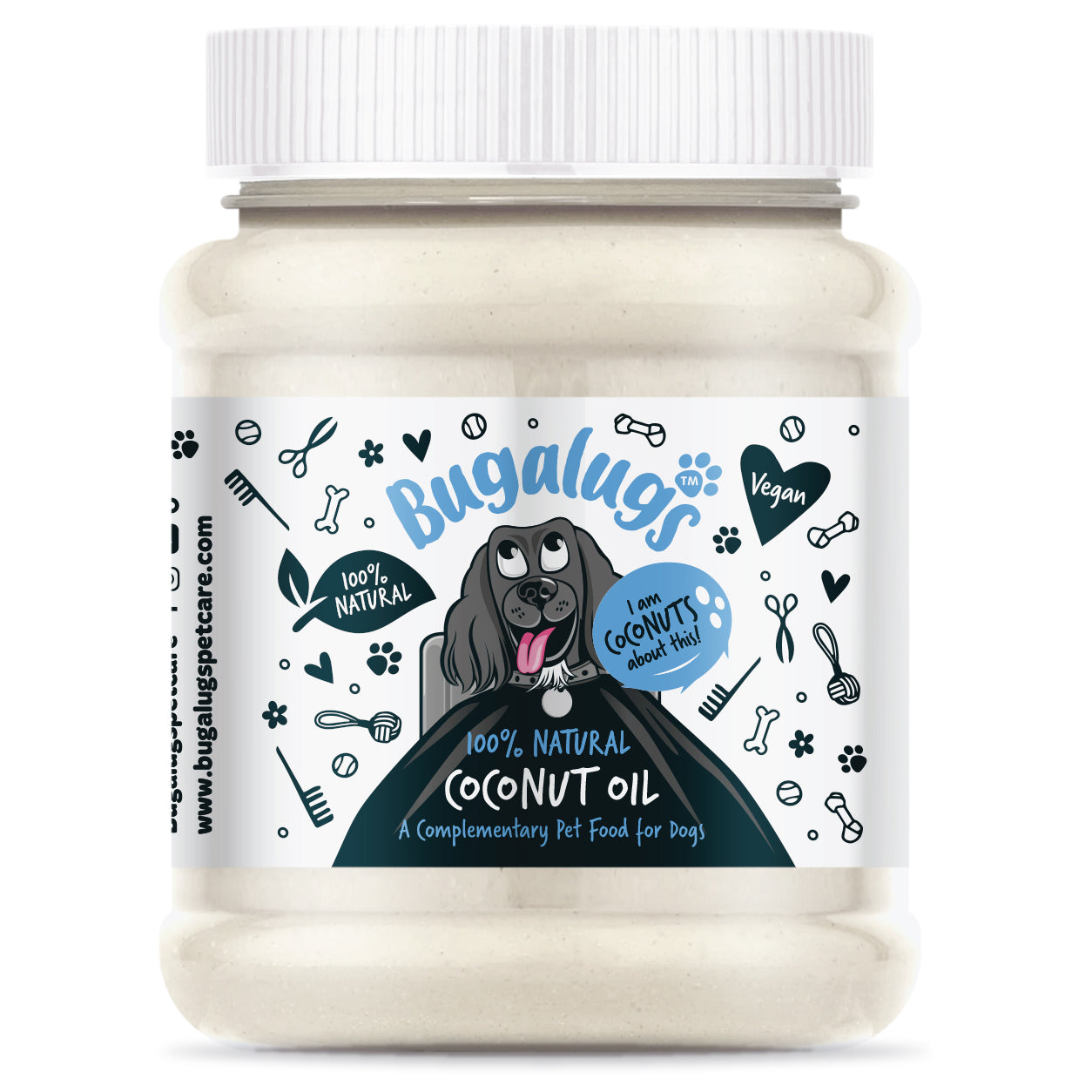 Bugalugs 100% Coconut Oil Dog 340g