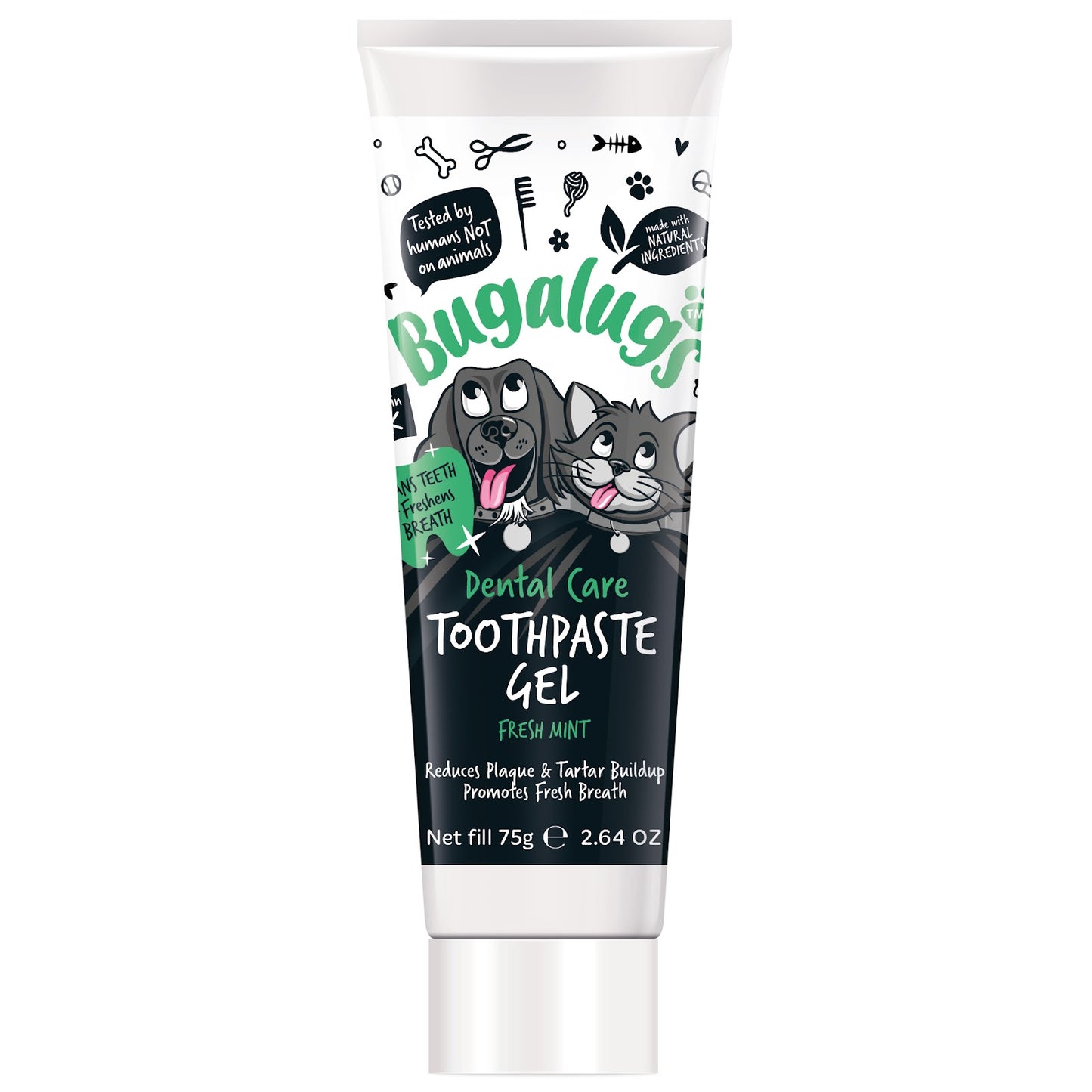 Bugalugs Dental Brushing Teeth Gel 75g