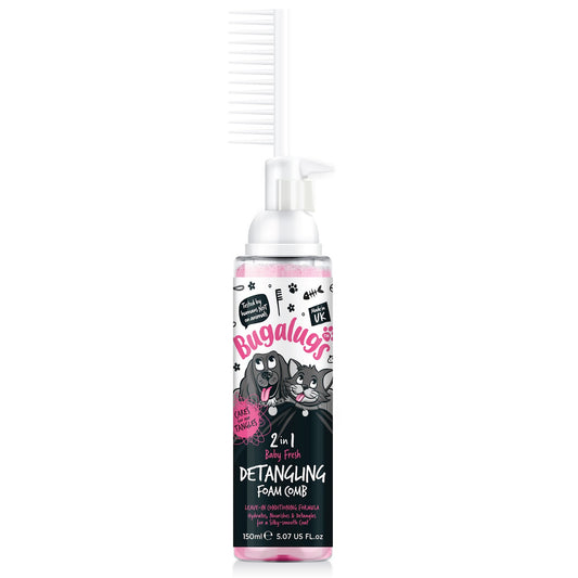 Bugalugs Detangling Comb Baby Fresh 150ml