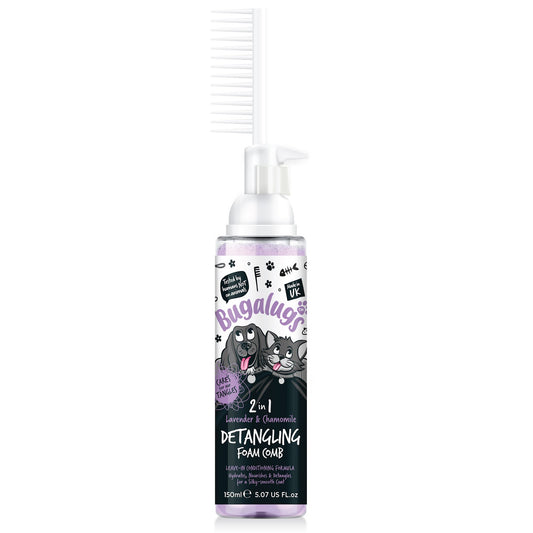 Bugalugs Detangling Comb Lavendar & Chamomile 150ml