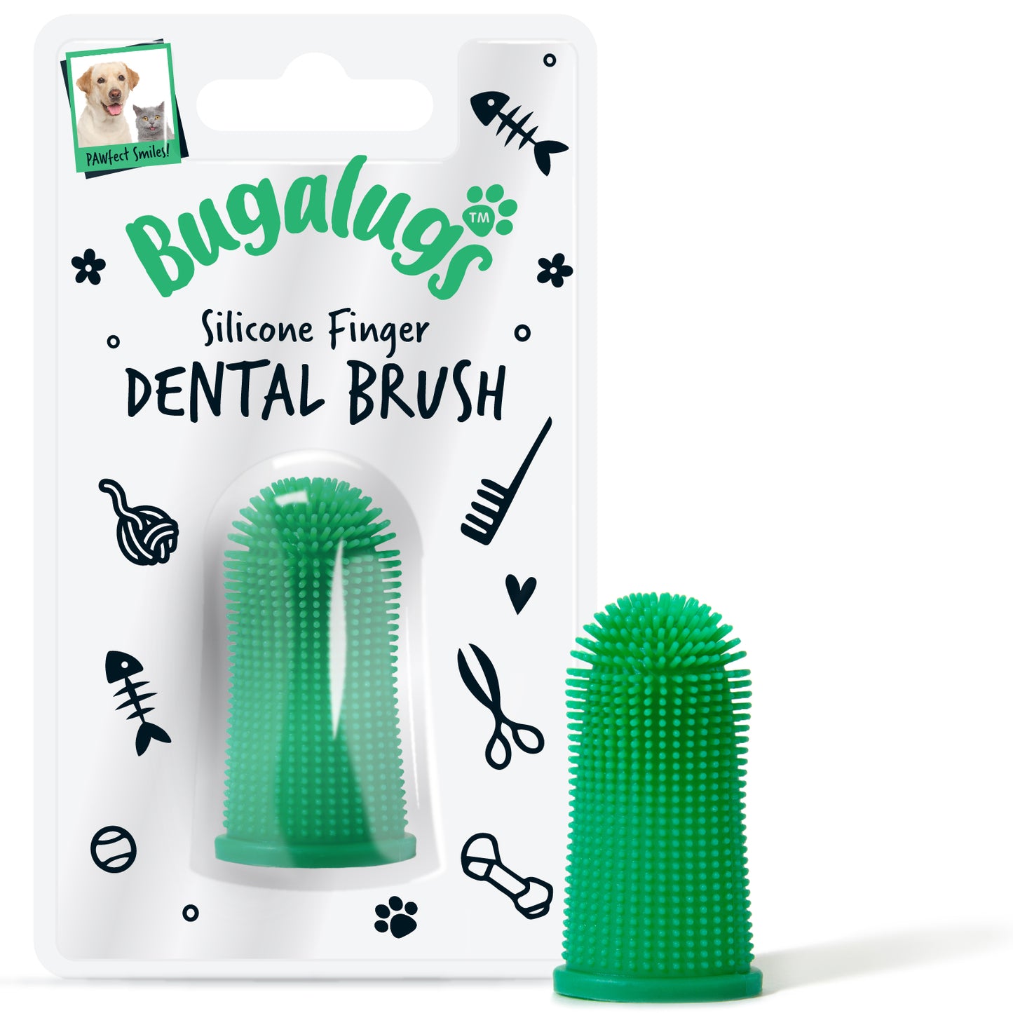 Bugalugs Finger Brush