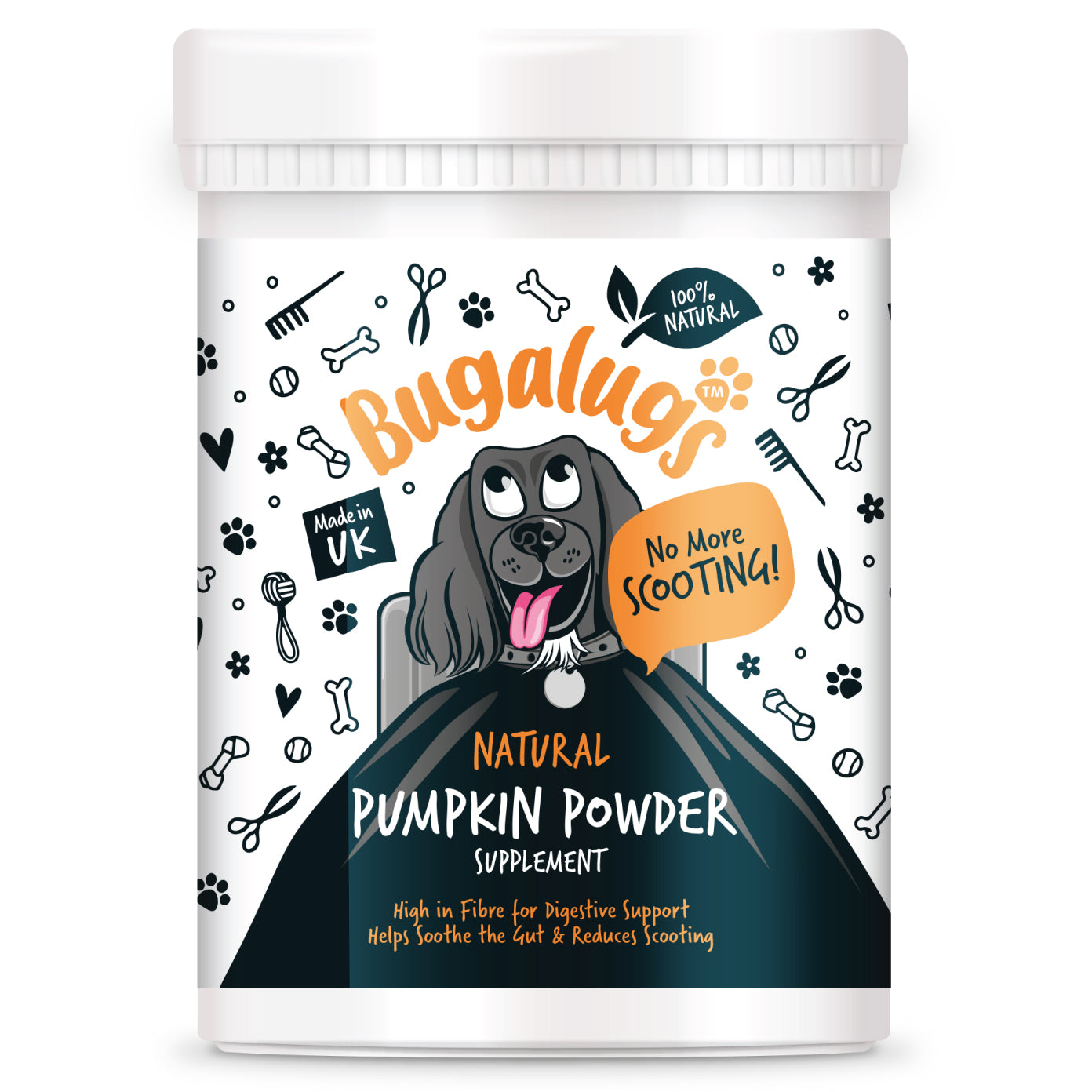 Bugalugs Pumpkin Powder Dog 200g