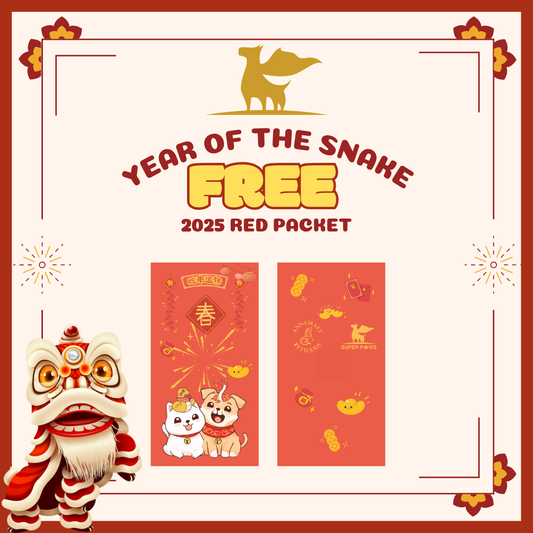 [FREE GIFT] Super Paws Chinese New Year Red Packet