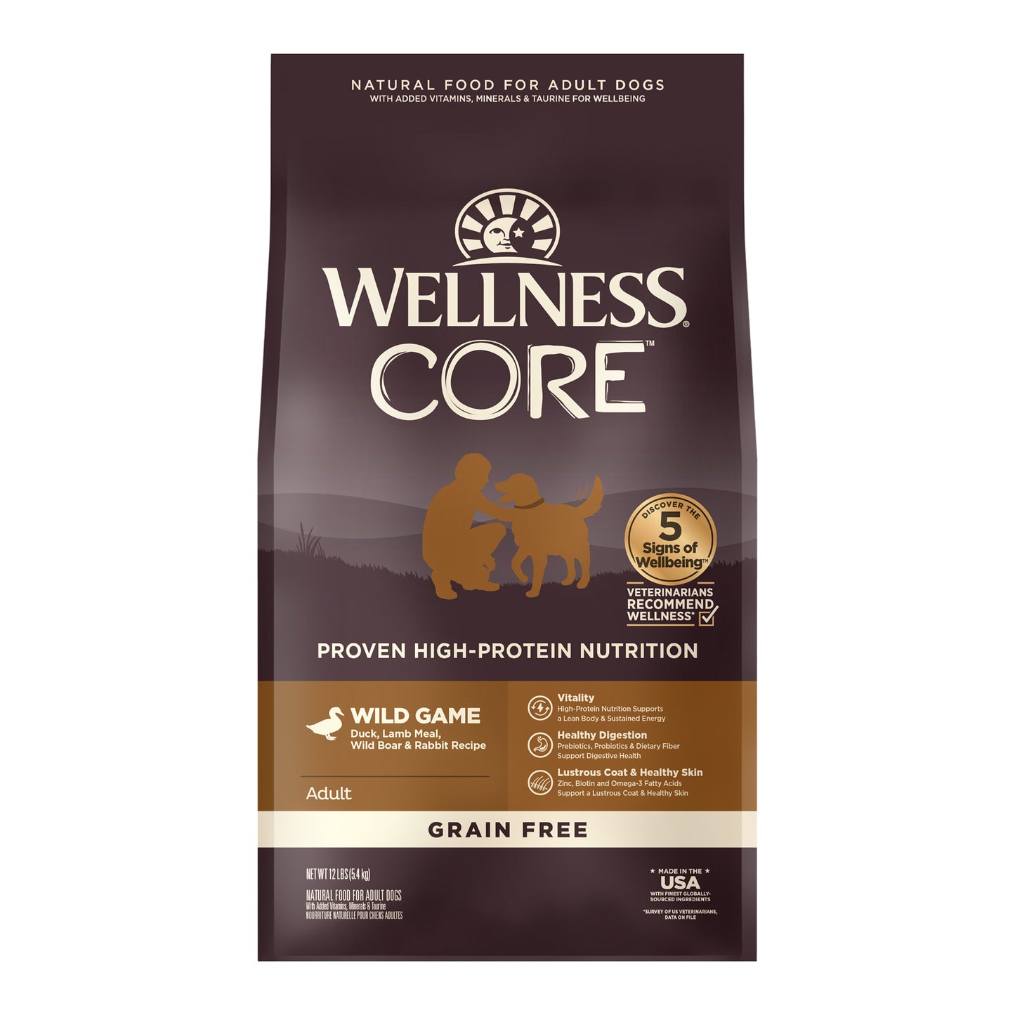 Wellness CORE Wild Game Dry Dog Food