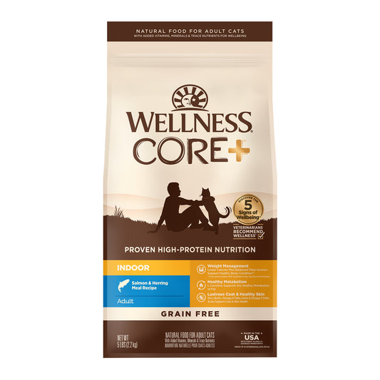 Wellness Core Indoor Salmon & Herring Dry Cat Food