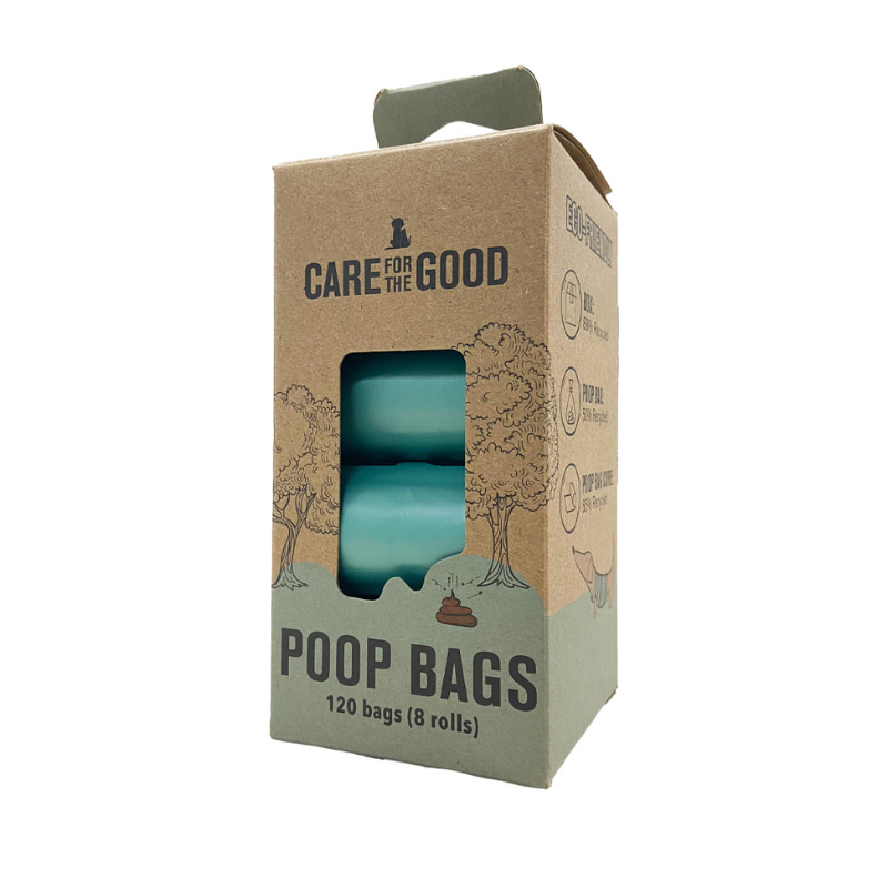 Care For The Good Unscented Dog Poop Bags - 120pc