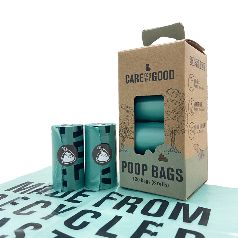 Care For The Good Unscented Dog Poop Bags - 120pc