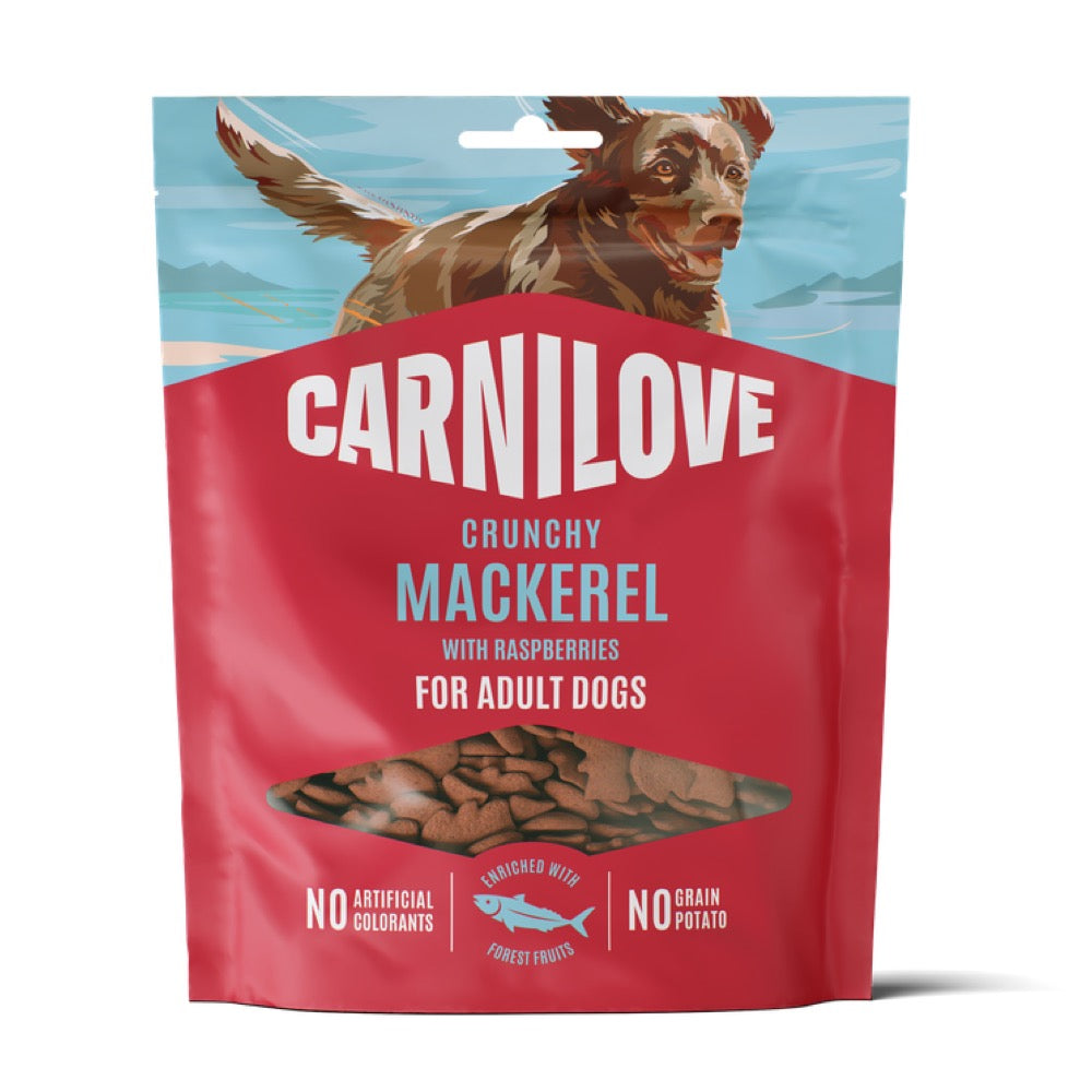 Carnilove Dog Crunchy Snack Mackerel With Raspberries 200g