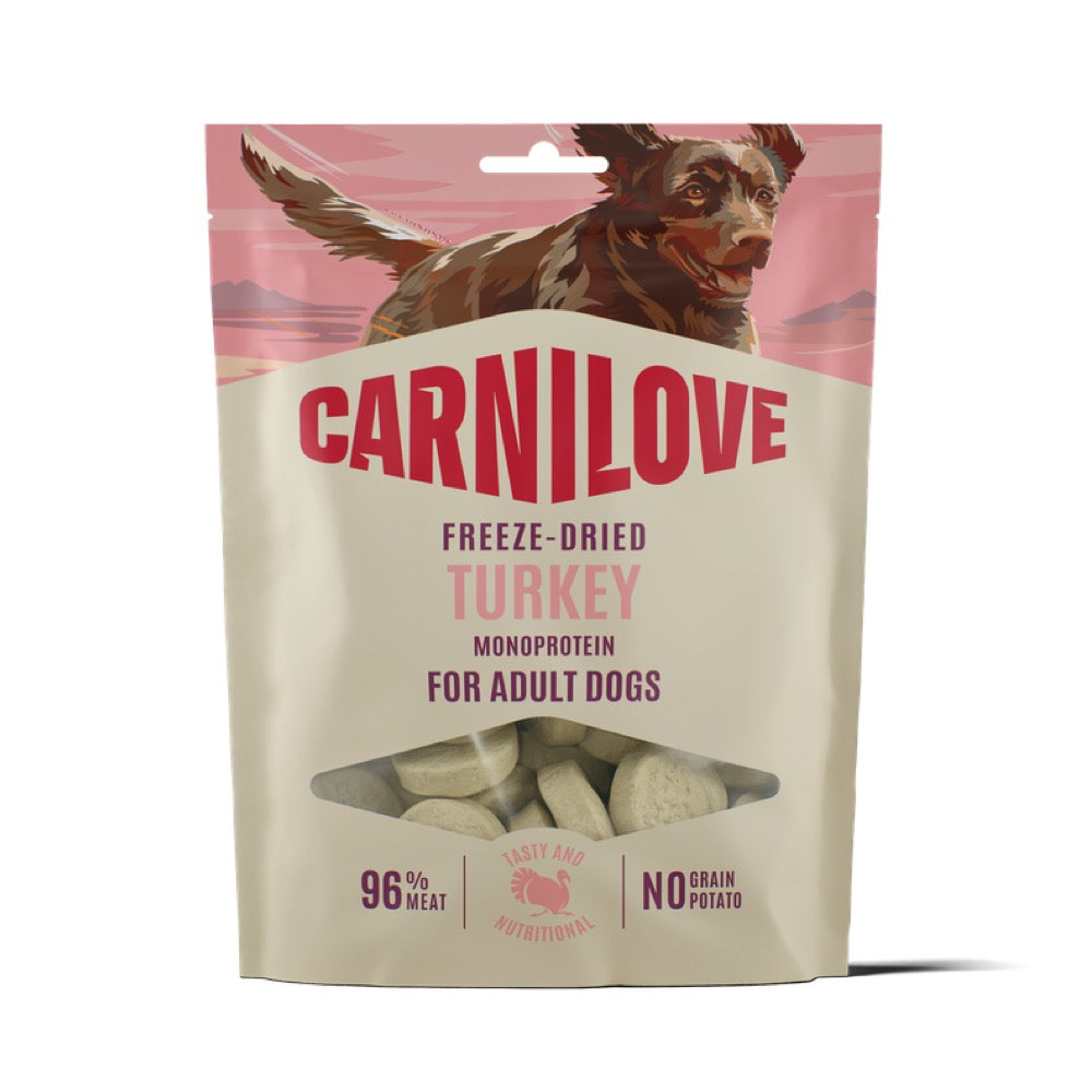 Carnilove Dog Freeze Dried Turkey 60g