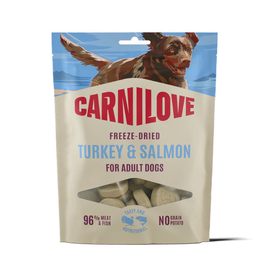 Carnilove Dog Freeze Dried Turkey & Salmon 60g