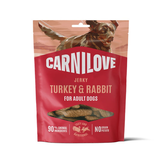 Carnilove Dog Jerky Turkey & Rabbit 100g