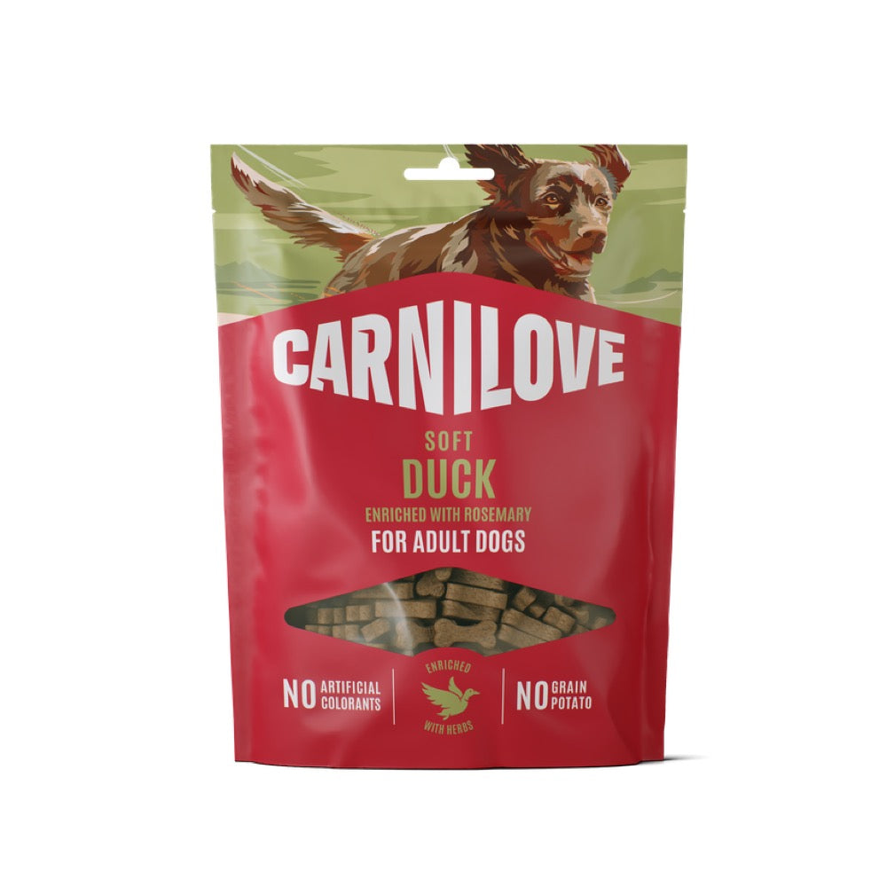 Carnilove Dog Soft Snack Duck Enriched With Rosemary 200g