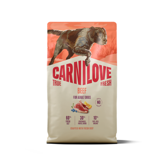 Carnilove True Fresh Dog Dry Beef For Adult All Breeds