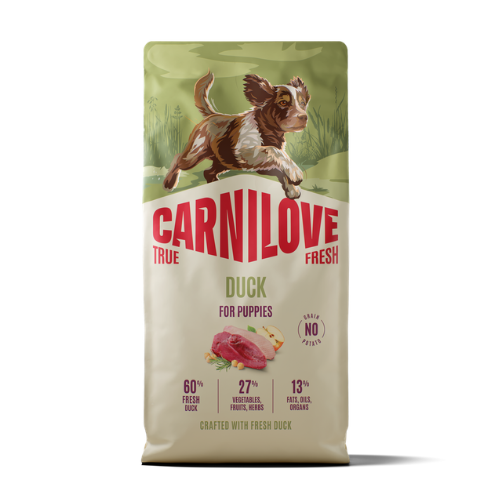 Carnilove True Fresh Dog Dry Duck For Puppies