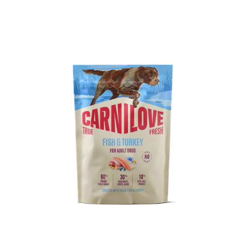 Carnilove True Fresh Dog Dry Fish & Turkey For Adult All Breeds 1,5kg