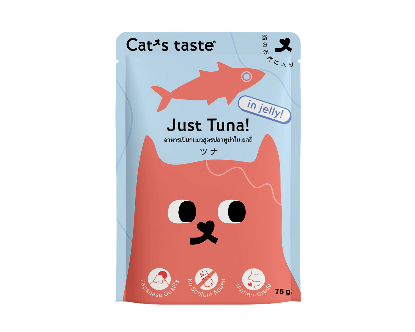 Cat's Taste Tuna In Jelly (Pouch) 75g