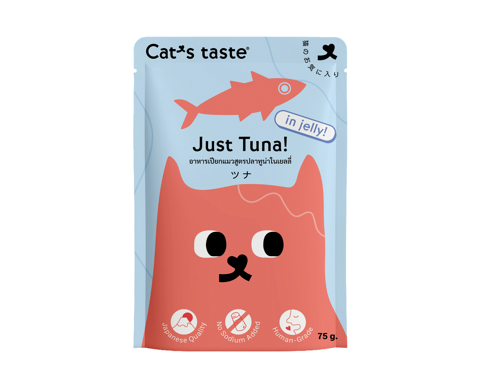 Cat's Taste Tuna In Jelly (Pouch) 75g