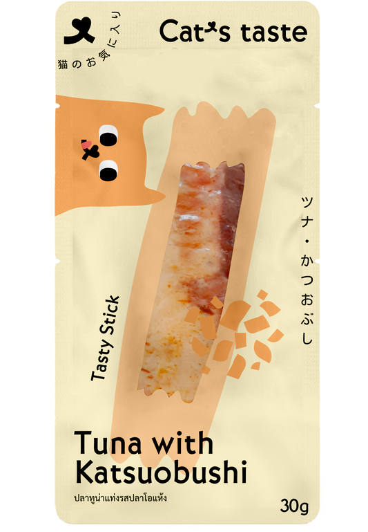 Cat's Taste Tuna Stick With Katsuobushi