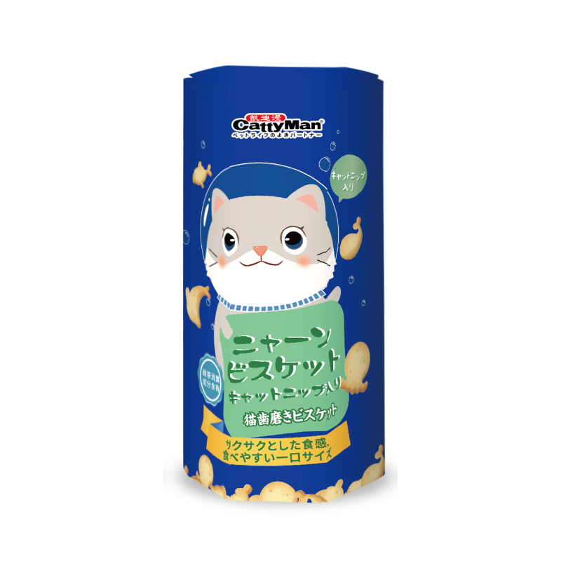 CattyMan Biscuits Catnip Cat Treats - 60g