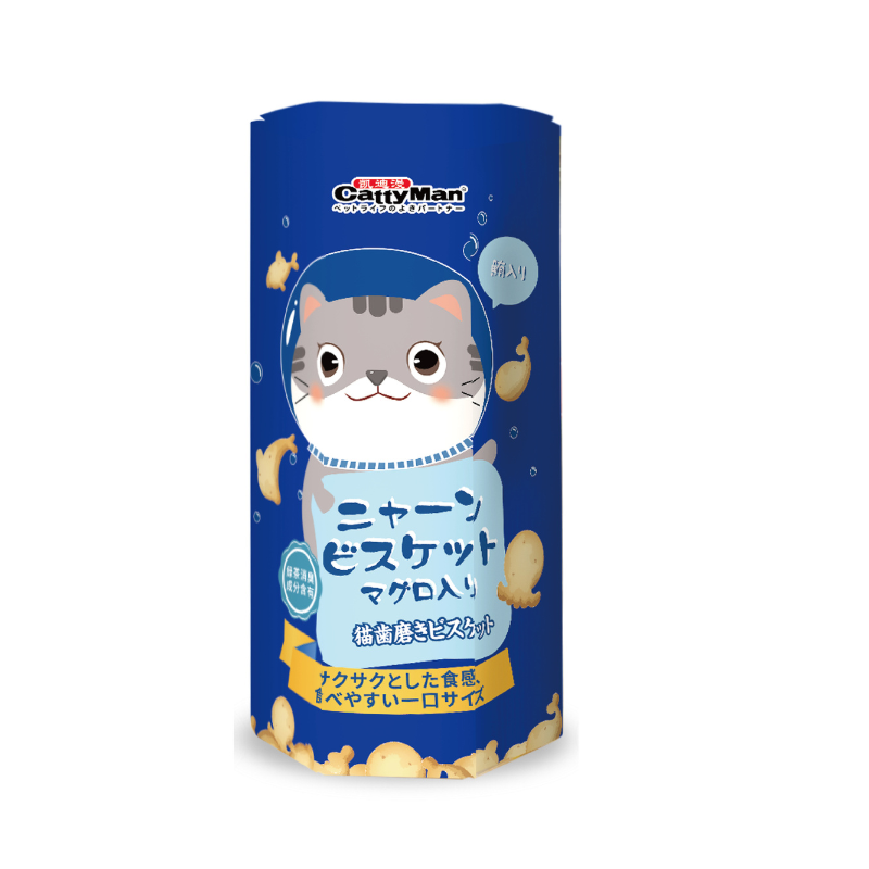 CattyMan Biscuits Tuna Cat Treats - 60g