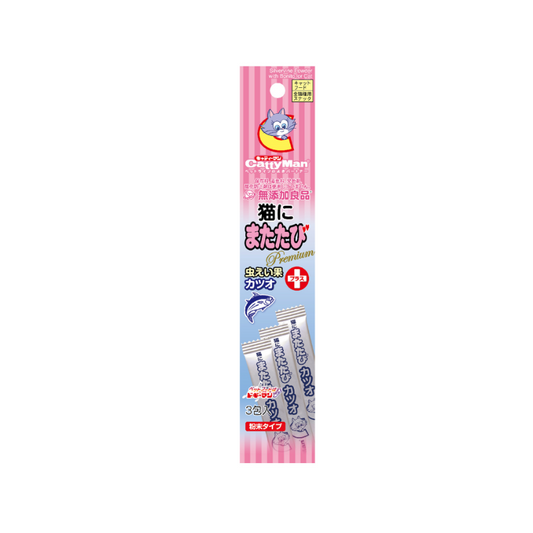 CattyMan Silvervine With Bonito Powder For Cats - 1.5g