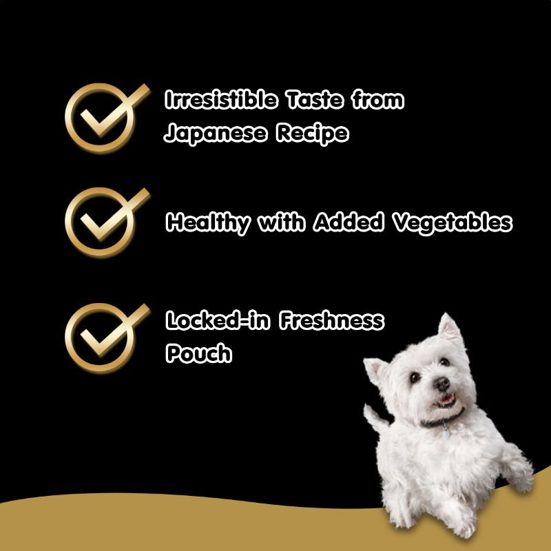 Cesar Chicken Meat with Surimi & Vegetables in Jelly 70g