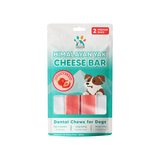SingAPaw Himalayan Yak Cheese Bar (Strawberry)