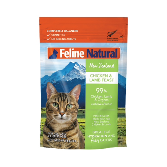 Feline Natural Pouched Chicken & Lamb