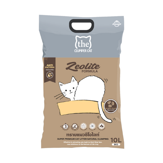 Clumper Cat COFFEE Scent Bentonite Zeolite Formula Litter - 10L