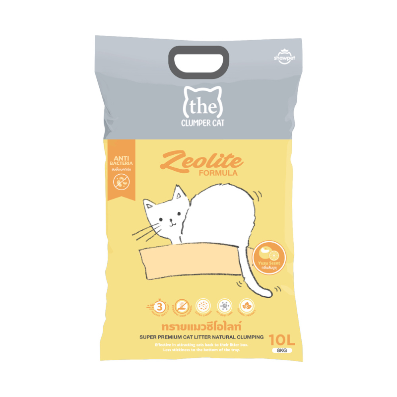 Clumper Cat YUZU Bentonite Zeolite Formula Litter - 10L