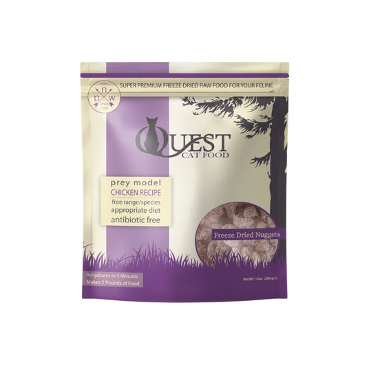 Quest Cat Food Freeze Dried Chicken Bite Size Nugget - 10 oz