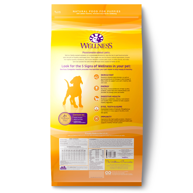 [DONATION] Wellness Complete Health Puppy Dry Dog Food 30lbs