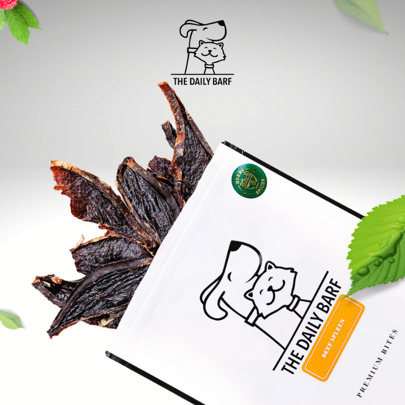 Daily Barf Dehydrated Beef Spleen For Cats & Dogs - 90g