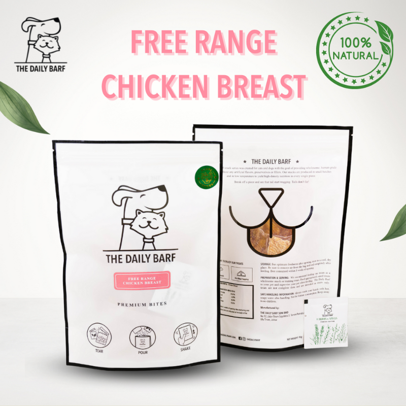 Daily Barf Dehydrated Chicken Breast For Cats & Dogs - 90g