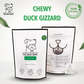 Daily Barf Dehydrated Duck Gizzard For Cats & Dogs - 90g