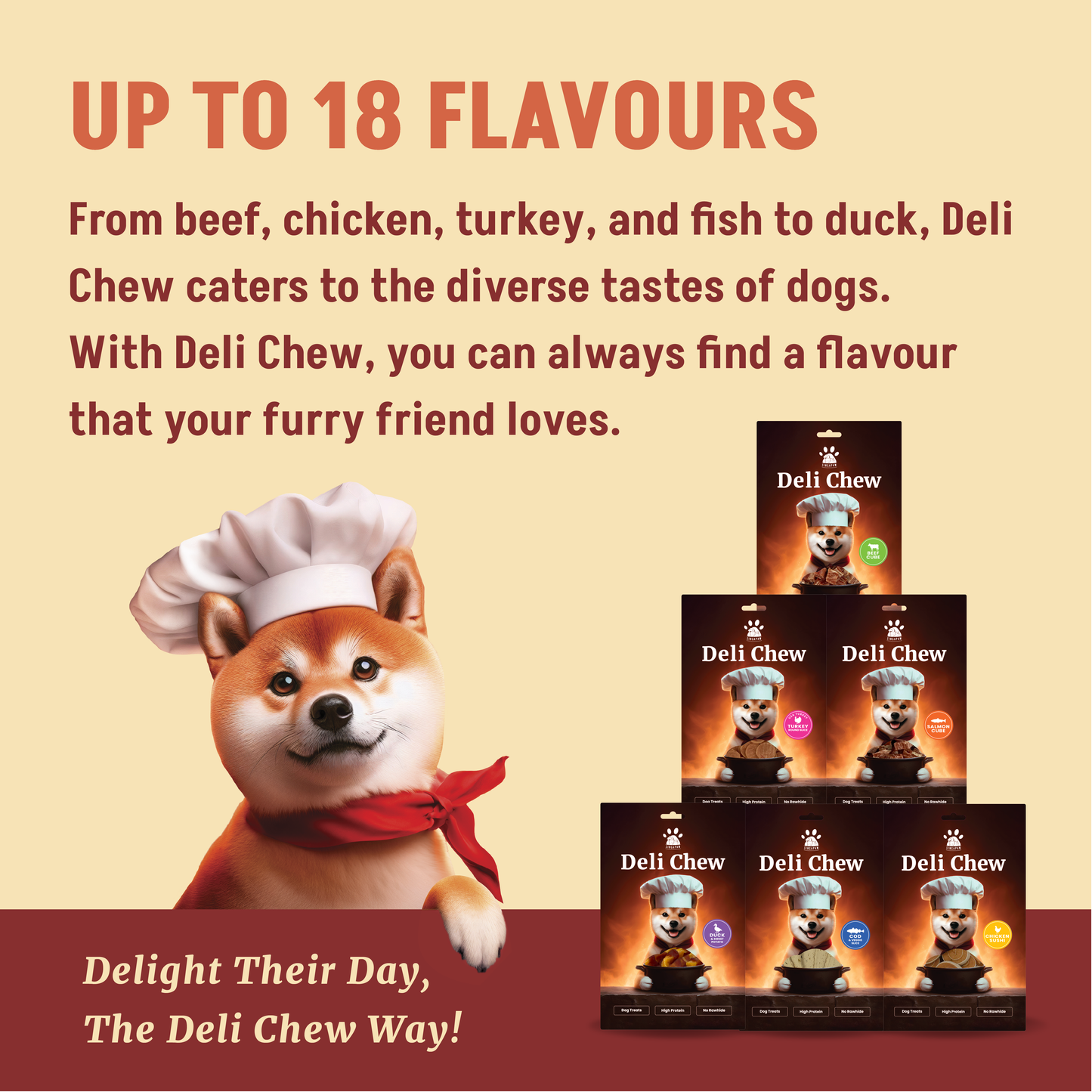 SingAPaw Deli Chew Chicken Snowflakes