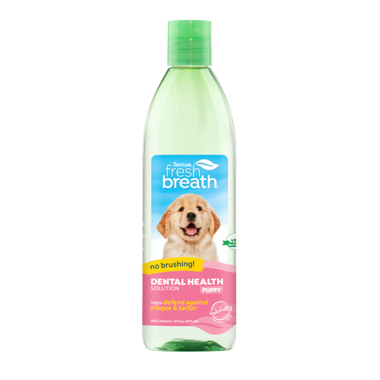 Tropiclean Fresh Breath Oral Care Water Additive For Puppies 16oz