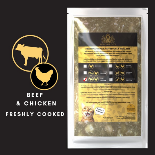 Designer Cat's Freshly Cooked - Beef and Chicken