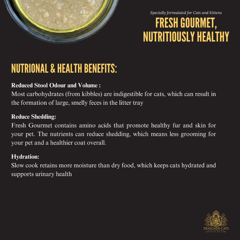 Designer Cat's Freshly Cooked - Venison and Beef