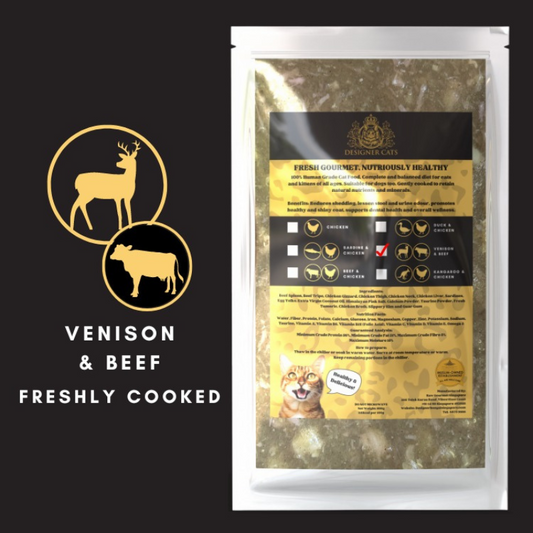 Designer Cat's Freshly Cooked - Venison and Beef