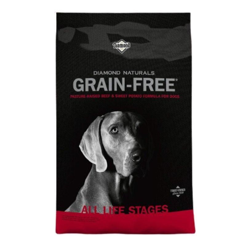 Diamond Naturals Grain-Free Beef & Sweet Potato [2 Sizes]