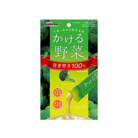 DoggyMan Chicken Puree with Broccoli - 14g x 4pcs