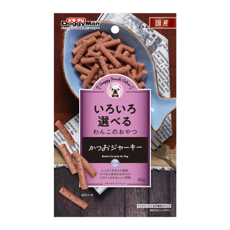 DoggyMan Doggy Snack Bonito Cut Jerky - 80g