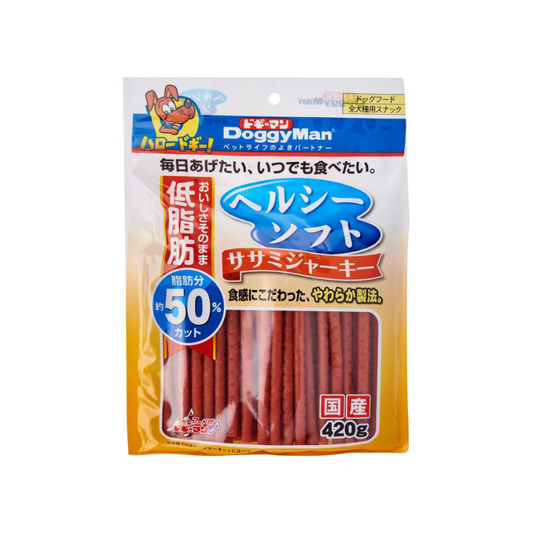 DoggyMan Healthy Soft Sasami Jerky - 420g