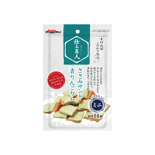 DoggyMan Non Add Chicken with Apple Gum Sandwich - 50g