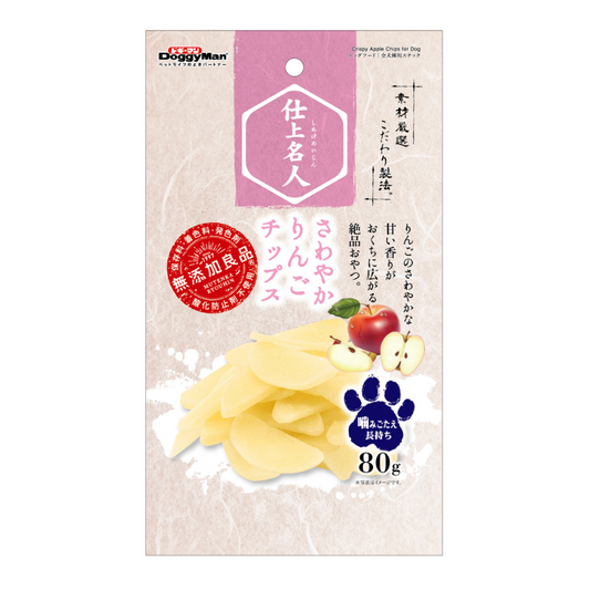 DoggyMan Non Add Crispy Apple Chips - 80g