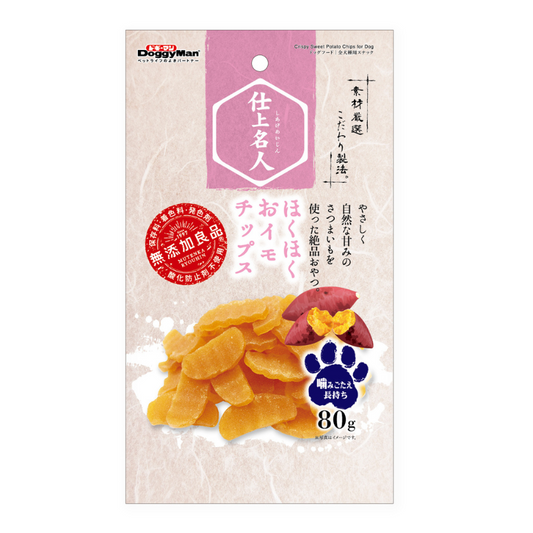 DoggyMan Non Add Crispy Sweet Potato Chips - 80g