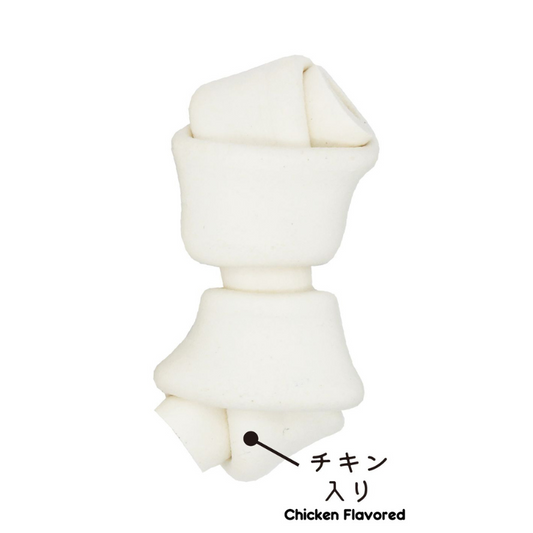 DoggyMan Rawhide-Free Dog Chews with Goat Milk For Mini/Small Dogs - Mini Bones - 14pcs